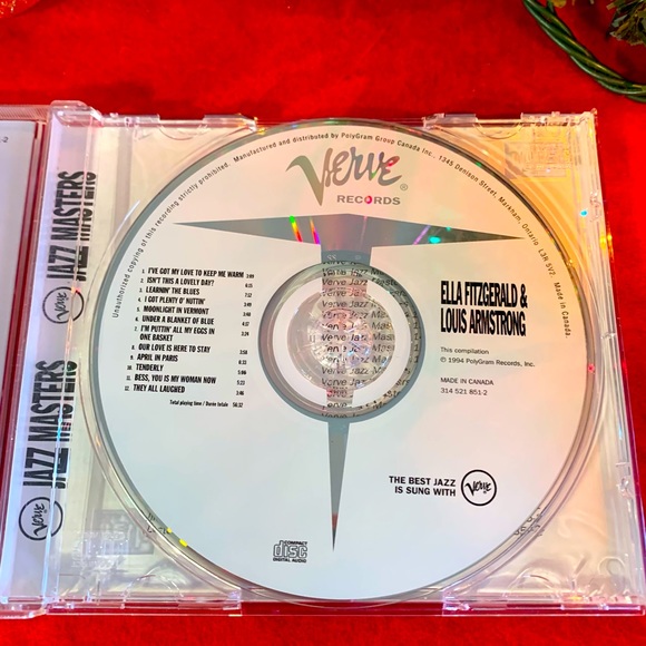 Rare: Ella Fitzgerald & Oscar Peterson CD + Ella Fitzgerald & Louis Armstrong CD - Picture 8 of 9